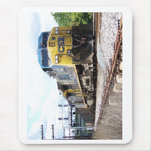 CSX Railroad AC4400CW 6 With a Coal Train    Mouse Pad