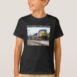 Csx Railroad Ac4400cw #6 With A Coal Train T-shirt at Zazzle