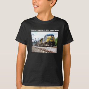 CSX Railroad AC4400CW #6 With a Coal Train T-Shirt