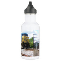 CSX Railroad AC4400CW #6 With a Coal Train Water Bottle