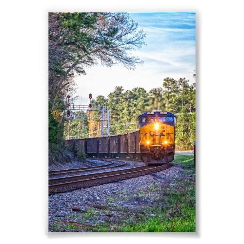 CSX Train in South Carolina Photo Print