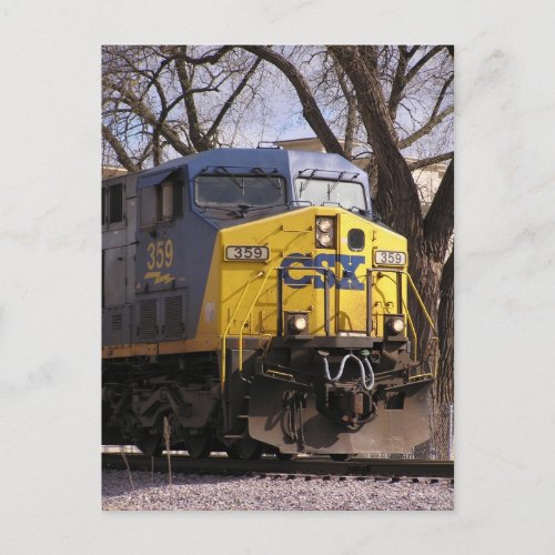 CSX Train Postcard