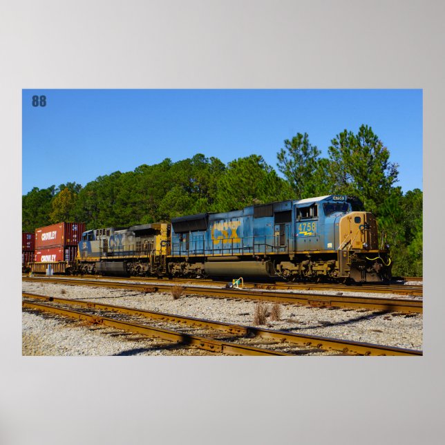 CSX Train poster (Front)