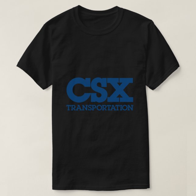 Csx Transportation (Blue Version) Classic T-Shirt (Design Front)