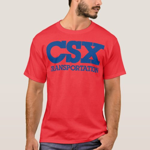 Csx Transportation Blue Version T_Shirt
