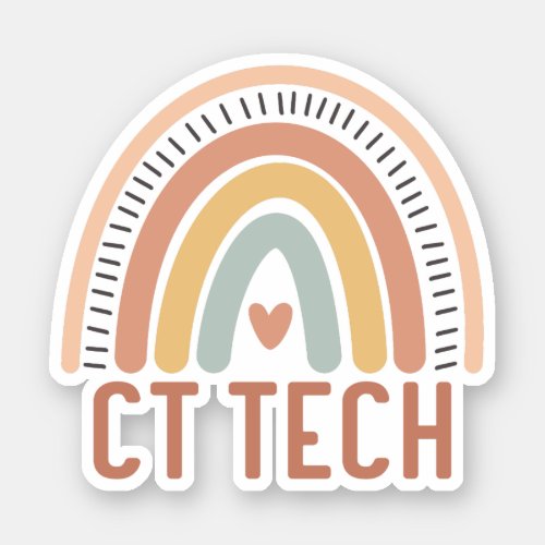 CT Technologist Computed Tomography Technologist Sticker