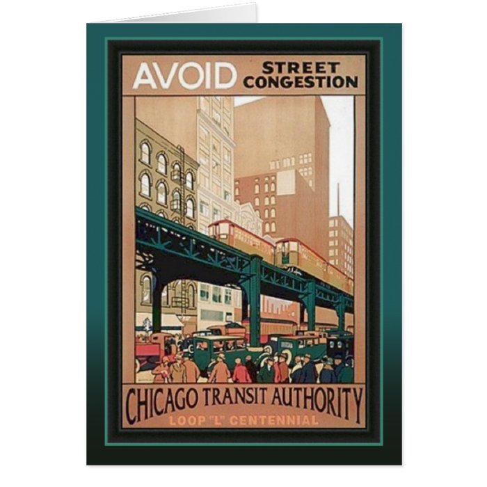 CTA Loop Centennial Chicago Cards