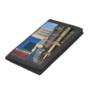 CTA rapid transit Orange Line and Green Line Trifold Wallet