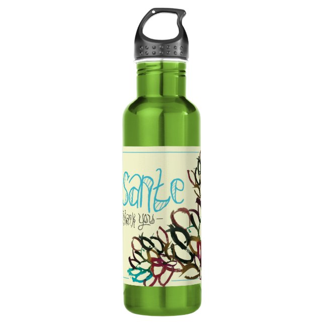 CTC International - Asante Stainless Steel Water Bottle (Front)
