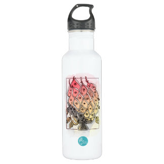 CTC International - Flowers 2 Stainless Steel Water Bottle