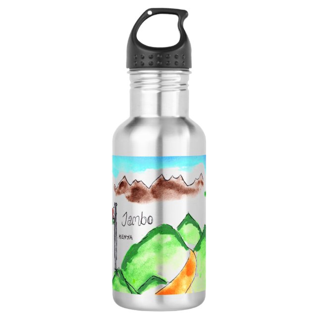 CTC International - Map Stainless Steel Water Bottle (Front)