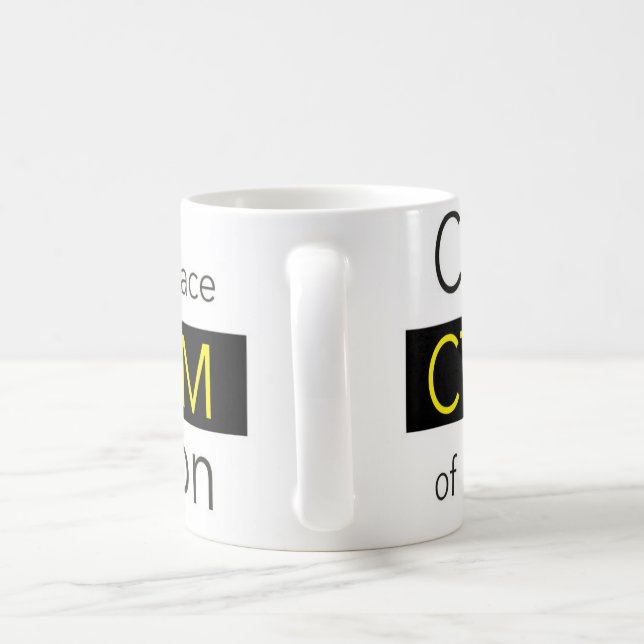 CTFOD Change The Face of Depression Banner Mug  (Handle)