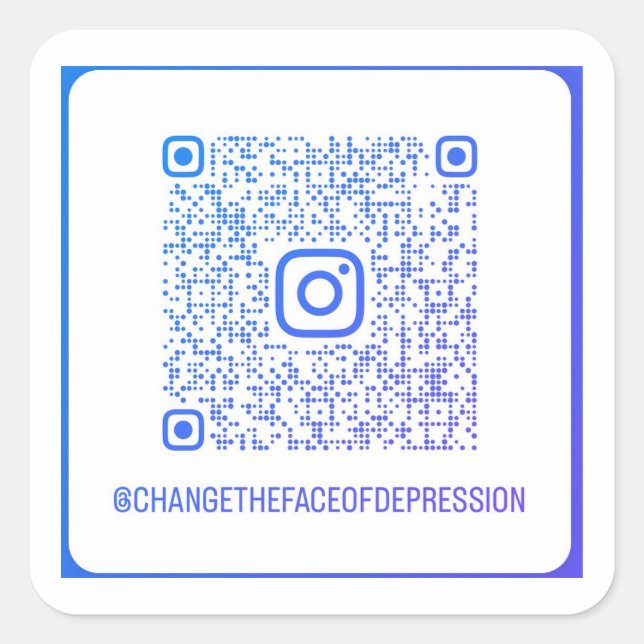 CTFOD Instagram QR Code Sticker  (Front)