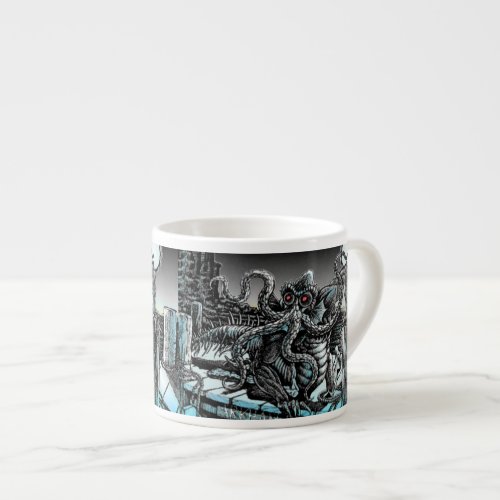 Cthluhu Deep One Espresso Mug Demitasse Gift