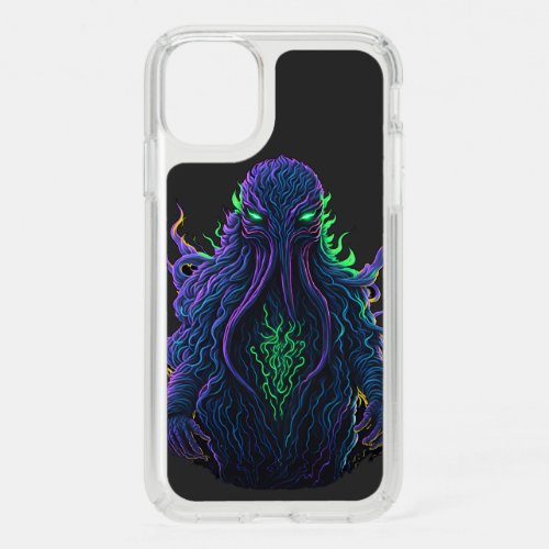 Cthulhu art image design high quality speck iPhone 11 case