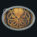 Cthulhu Belt Buckle<br><div class="desc">A creature from the mind of H.P. Lovecraft.</div>
