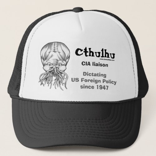 Cthulhu CIA liaison Trucker Hat