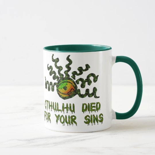 Cthulhu Died Mug