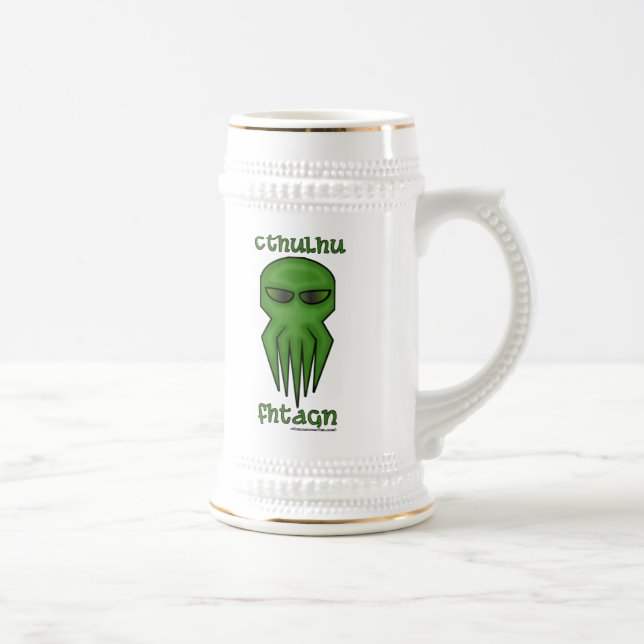 Cthulhu Fhtagn Beer Stein (Right)