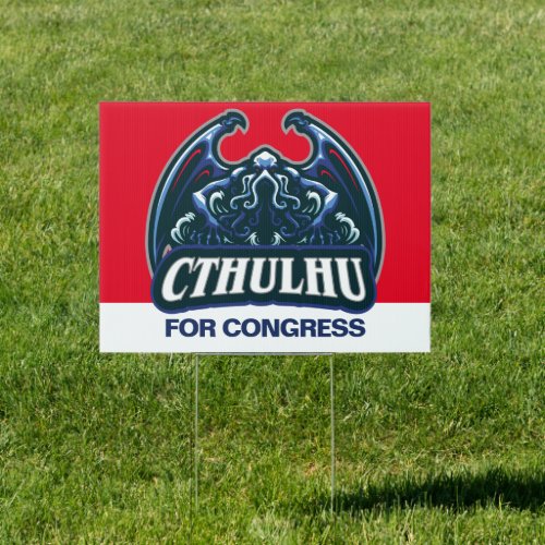 Cthulhu for Office Customizable Sign