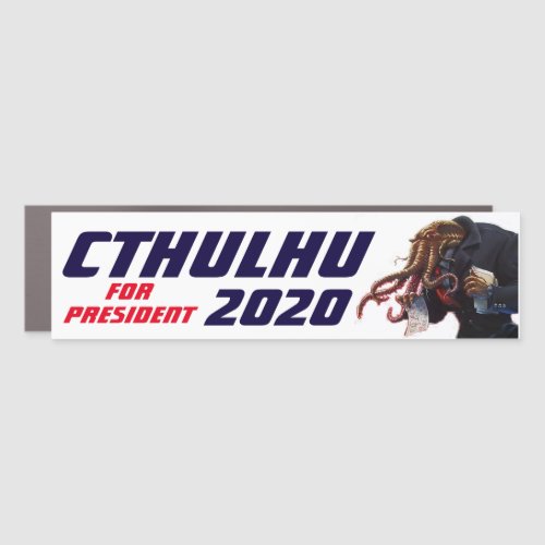 Cthulhu for President 20XX Car Magnet