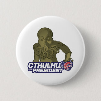 Cthulhu for President Button