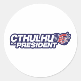 Cthulhu for President Sticker