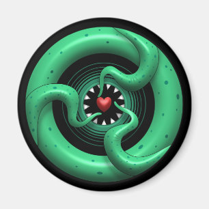 Cthulhu Heart Magnet