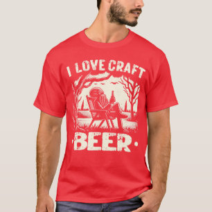 Cthulhu I Love Craft Beer Cosmic Horror Home Brew T-Shirt