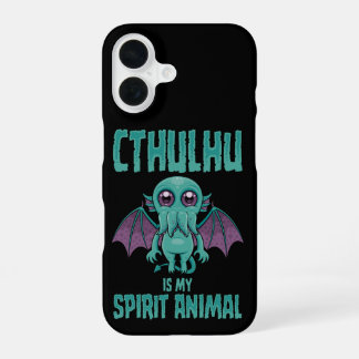 Cthulhu Is My Spirit Animal iPhone 16 Case