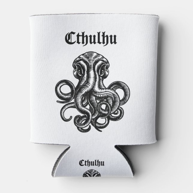 Cthulhu Lord - Savior Lovecraft Can Cooler (Front)