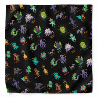 Cthulhu Lovecraft Mythos Chibi Bestiary Bandana