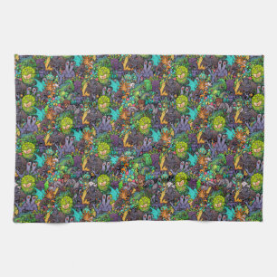 Cthulhu Lovecraft Mythos Chibi Bestiary Towel