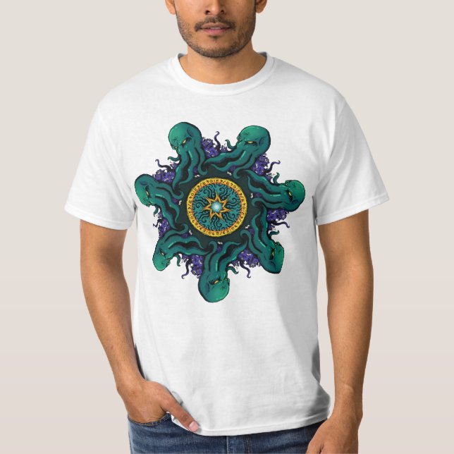Cthulhu Mandala T-Shirt (Front)