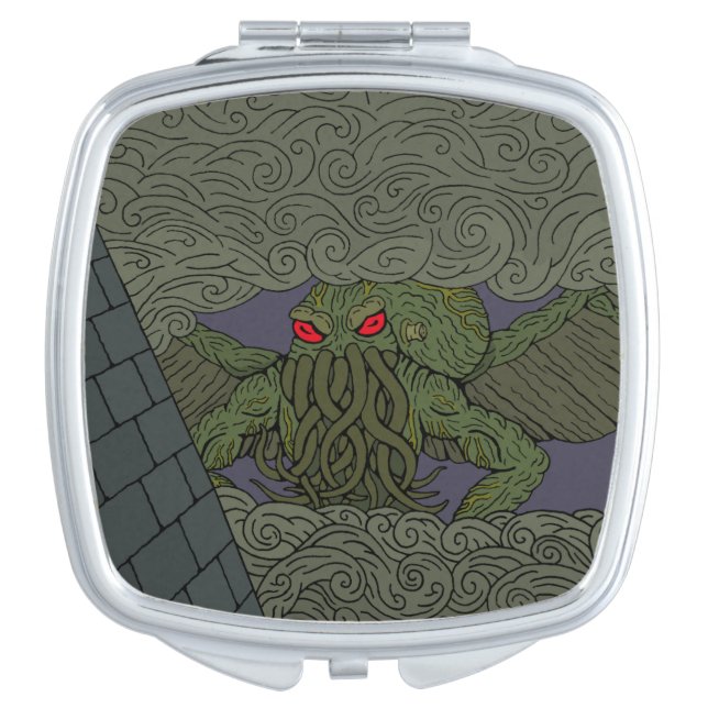 Cthulhu Mirror For Makeup (Front)