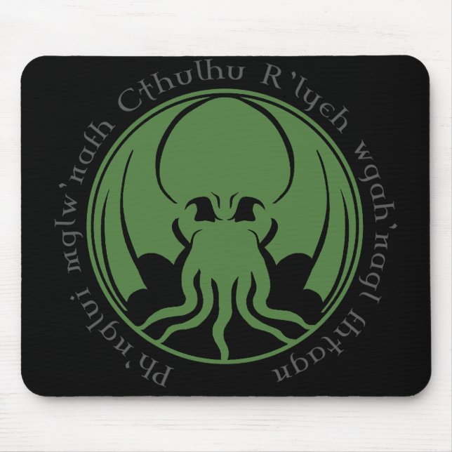 Cthulhu Mouse Pad (Front)