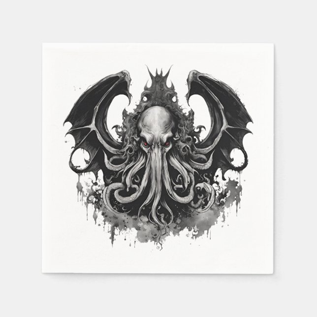 Cthulhu Napkins (Front)
