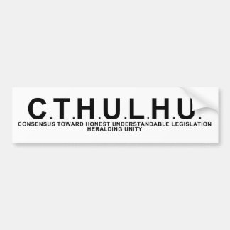 Cthulhu PAC Bumper Sticker