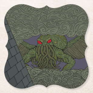 Cthulhu Paper Coaster
