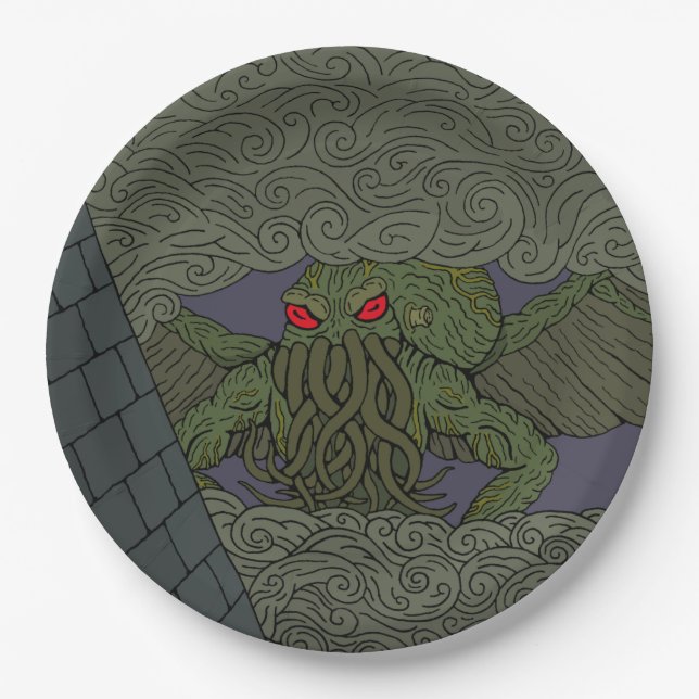 Cthulhu Paper Plates (Front)