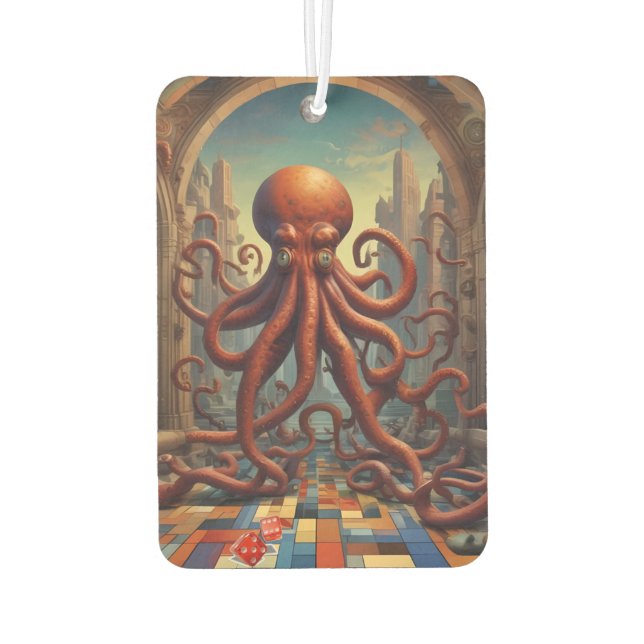 Cthulhu Paradise Lost Air Freshener (Back)
