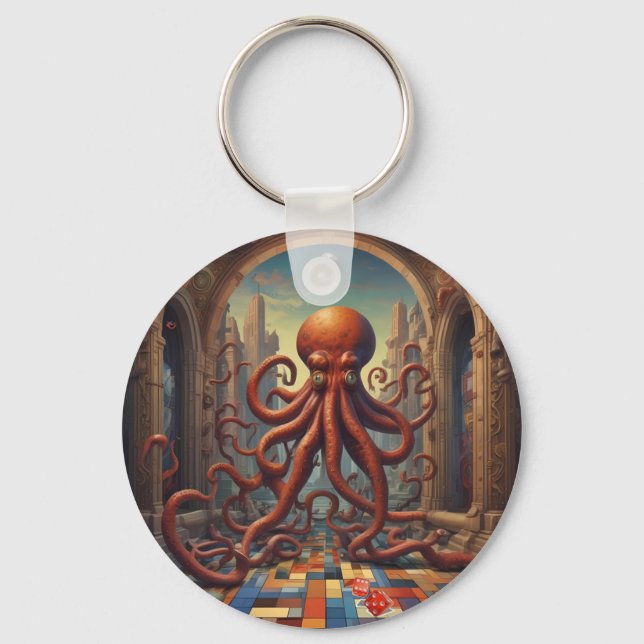Cthulhu Paradise Lost Keychain (Front)
