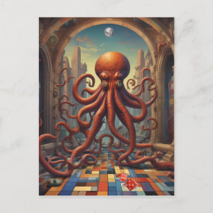 Cthulhu Paradise Lost Postcard