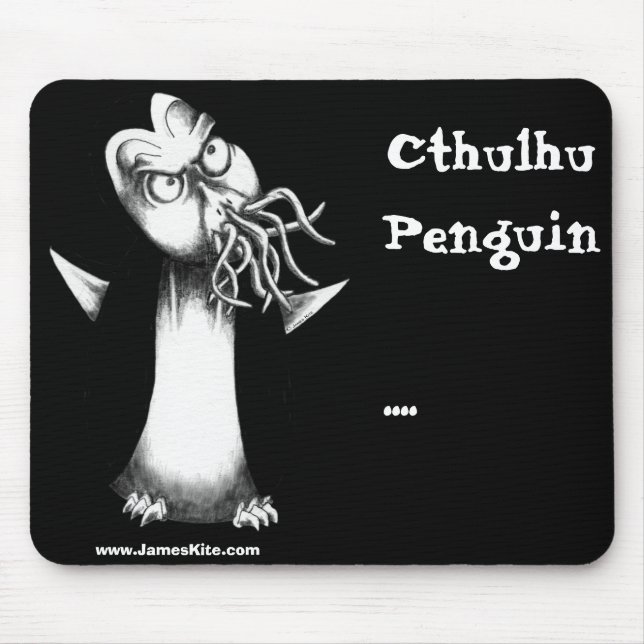 Cthulhu Penguin: .... Mouse Pad (Front)