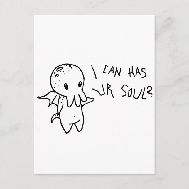 Cthulhu Postcard (Front)