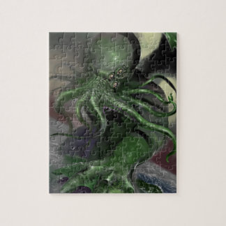 Cthulhu Rising H.P Lovecraft inspired horror rpg Jigsaw Puzzle