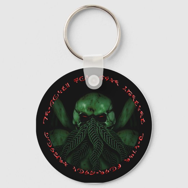 Cthulhu Seal Keychain (Front)