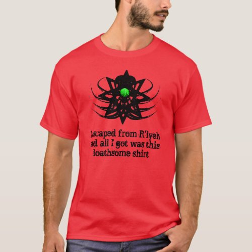 Cthulhu Shirt _ Escape from Rlyeh
