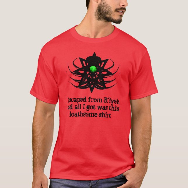 Cthulhu Shirt - Escape from R'lyeh (Front)