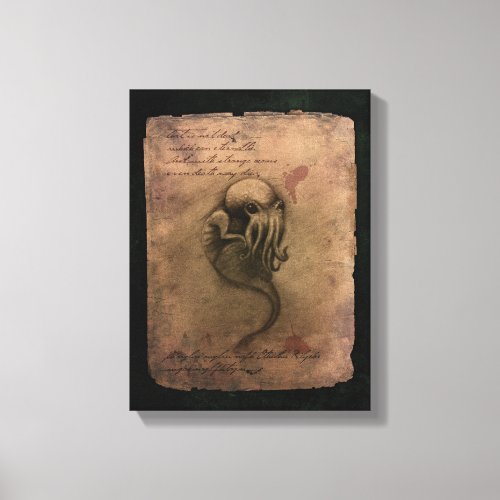 Cthulhu Spawn Canvas Print